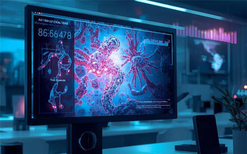 AI Virtual Biomarker Staining Speeds Cancer Research