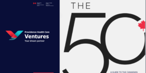 Cover of CVCA’s The 50 guide, 2026 edition, featuring Providence Health Care Ventures